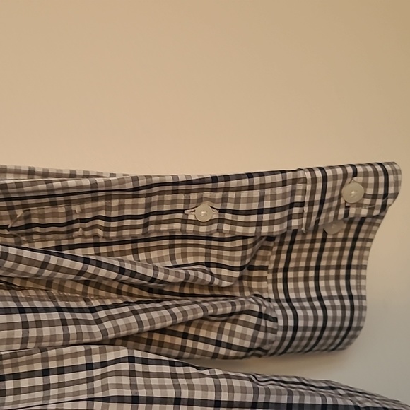 Villanova .. Mens‎ Long Sleeve Button Down .. Plaid XXXL .. Cutter & Buck - Picture 5 of 5